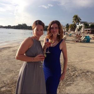 Beautiful blue lace dress